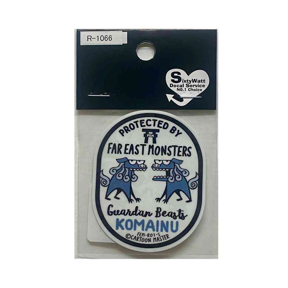 Toyo Mark T-400 Genuine Sticker Komainu R-1066