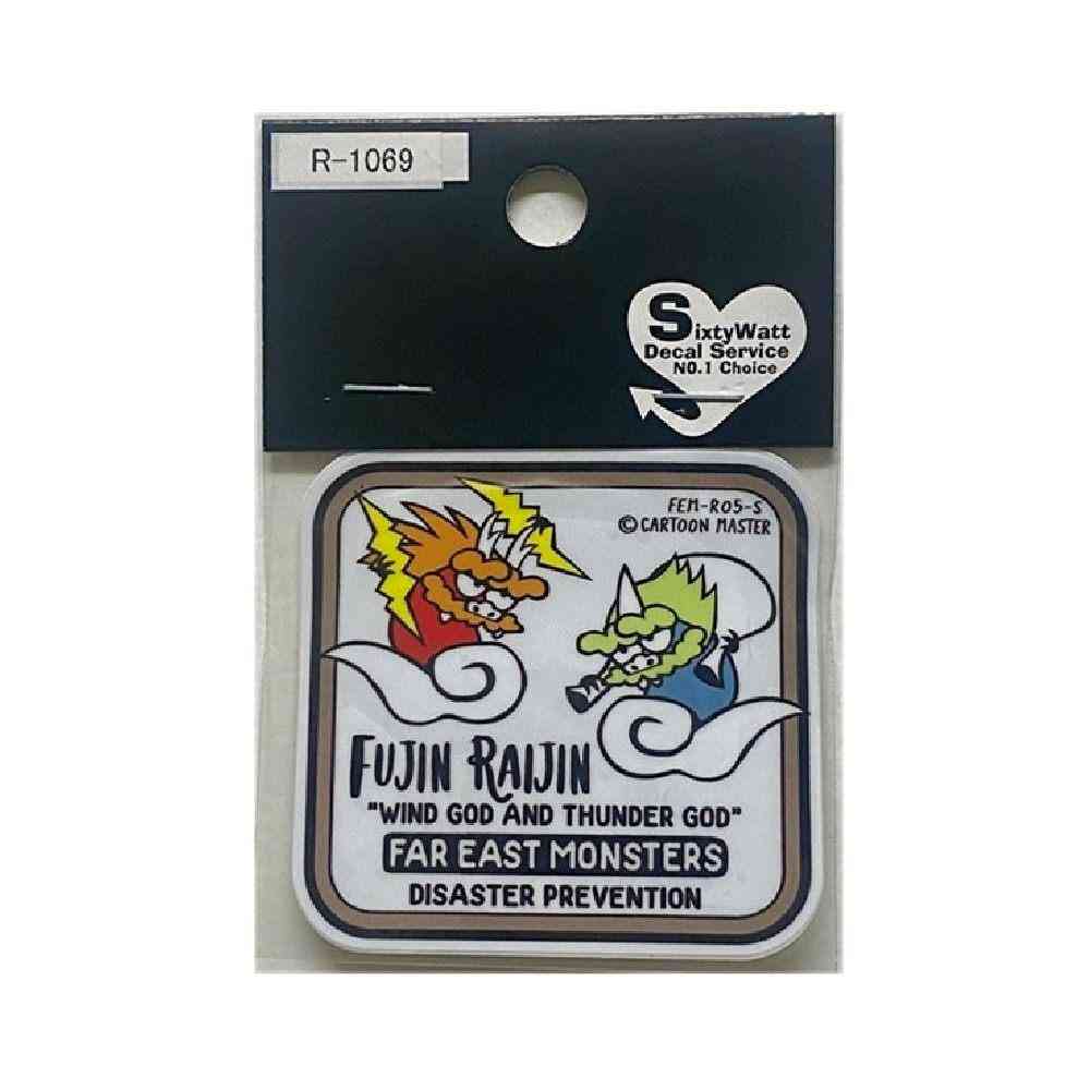 Toyo Mark T-400 Genuine Sticker Wind God Thunder God R-1069