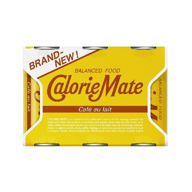 Otsuka Pharmaceutical Calorie Mate Liquid Cafe Au Lait Flavor 200ml x 6 Cans