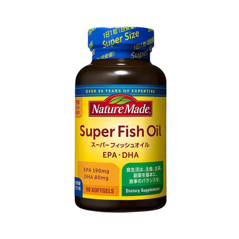 Otsuka Pharmaceutical Nature Made Super Fish Oil 90 Tablets