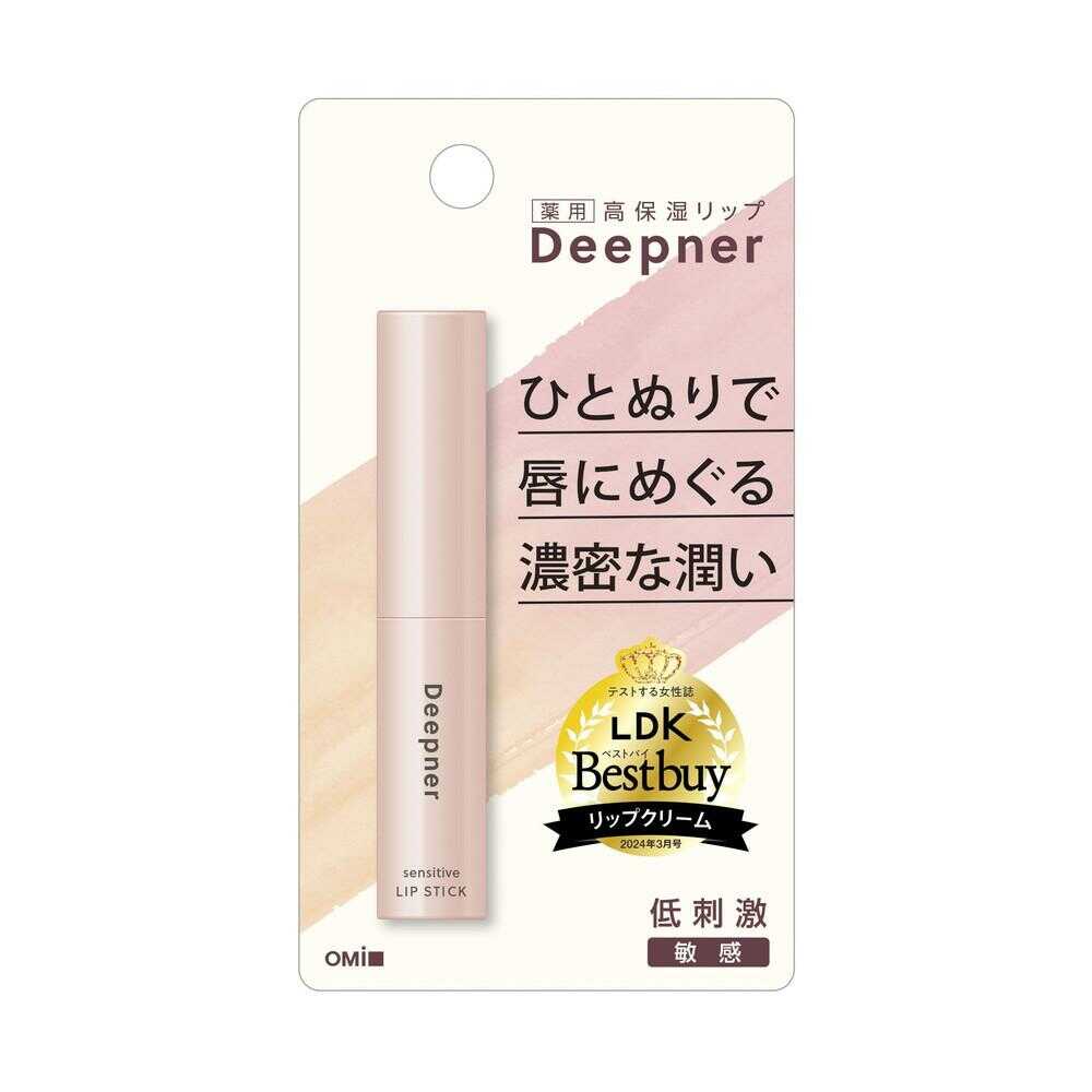 Omi Brothers Mentholatum Deepner Lip Low Irritation Sensitive 2.3g