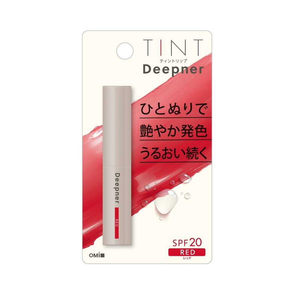 Omi Brothers Mentholatum Deepner Lip Color Red 2.3g