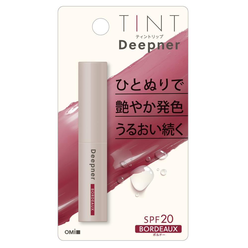 Omi Brothers Mentholatum Deepner Lip Color Bordeaux 2.3g