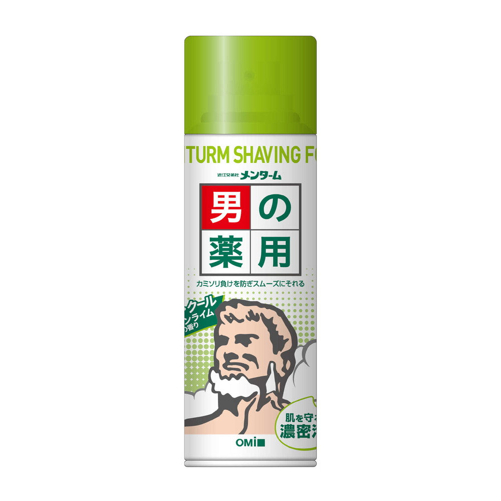 Omi Brothers Menthol Medicinal Shaving Foam Lemon Lime N 200g