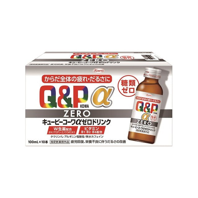 Q-Peace Kowa αZERO Drink 100mL x 10 Bottles