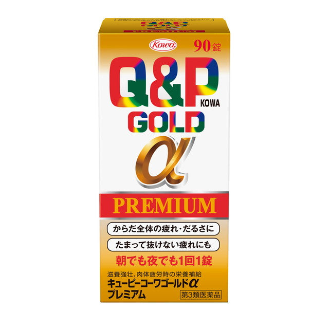 Kowa Q-Peace Kowa Gold α Premium 90 Tablets