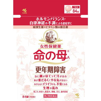 Kobayashi Pharmaceutical Inochi no Haha A 84 Tablets