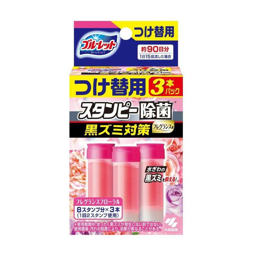 Kobayashi Pharmaceutical Bluelet Stumpy Deodorizing Fragrance Refill Floral 84g
