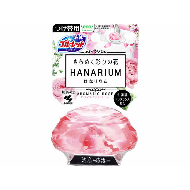 Kobayashi Pharmaceutical Bluelet Hanarium Refill Aromatic Rose 70ml