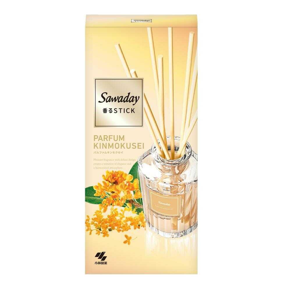 Kobayashi Pharmaceutical Sawaday Fragrant Stick Replacement Perfume Kinmokusei 70ml