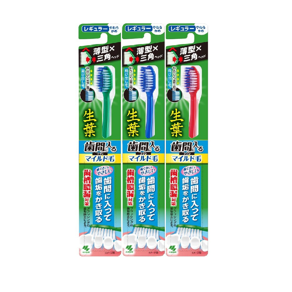 Kobayashi Pharmaceutical Namiyou Interdental Brush Mild Bristles Regular 1 Piece (Color Random)