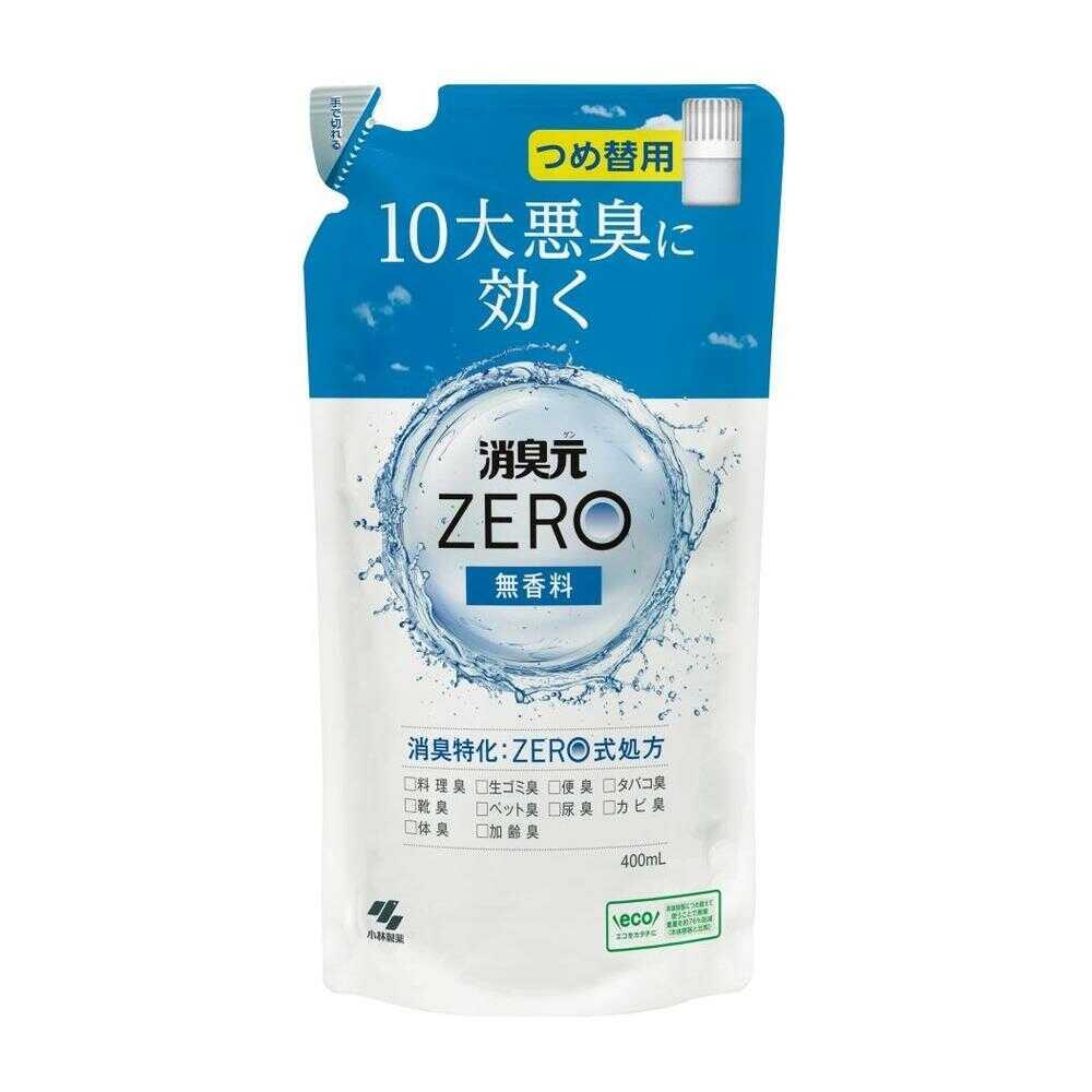 Kobayashi Pharmaceutical Deodorizer ZERO Refill Unscented (400ml)