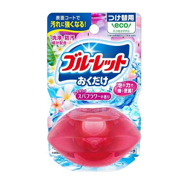 Kobayashi Pharmaceutical Liquid Bluelet for Toilet Cleaning Refill Spa Flower Scent 70ml