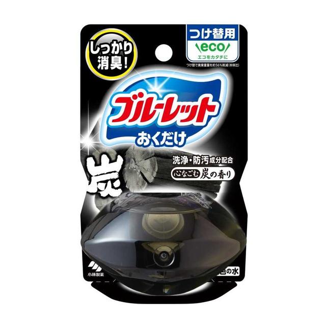Kobayashi Pharmaceutical Liquid Bluelet Toilet Cleaner Refill Charcoal Scent 70ml