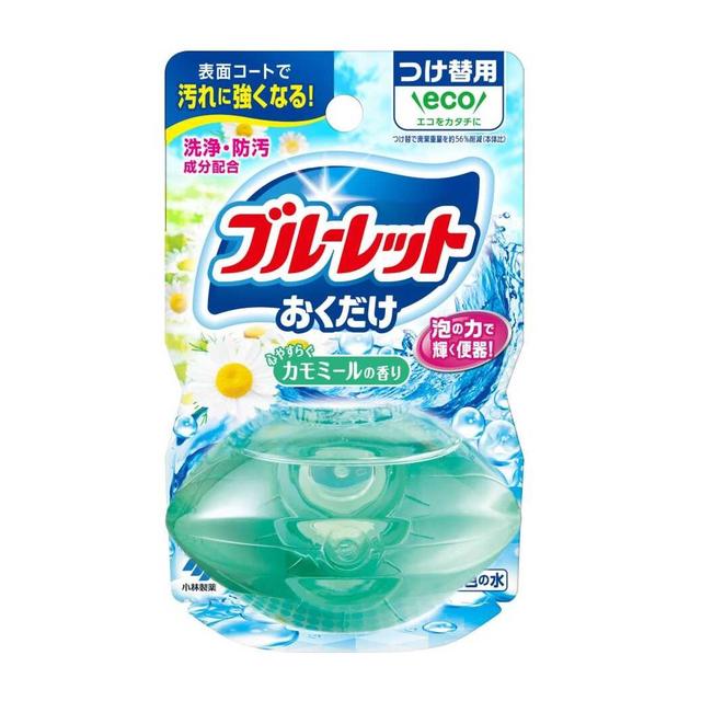Kobayashi Pharmaceutical Liquid Bluelet for Toilet Use Refill Relaxing Chamomile Scent 70ml