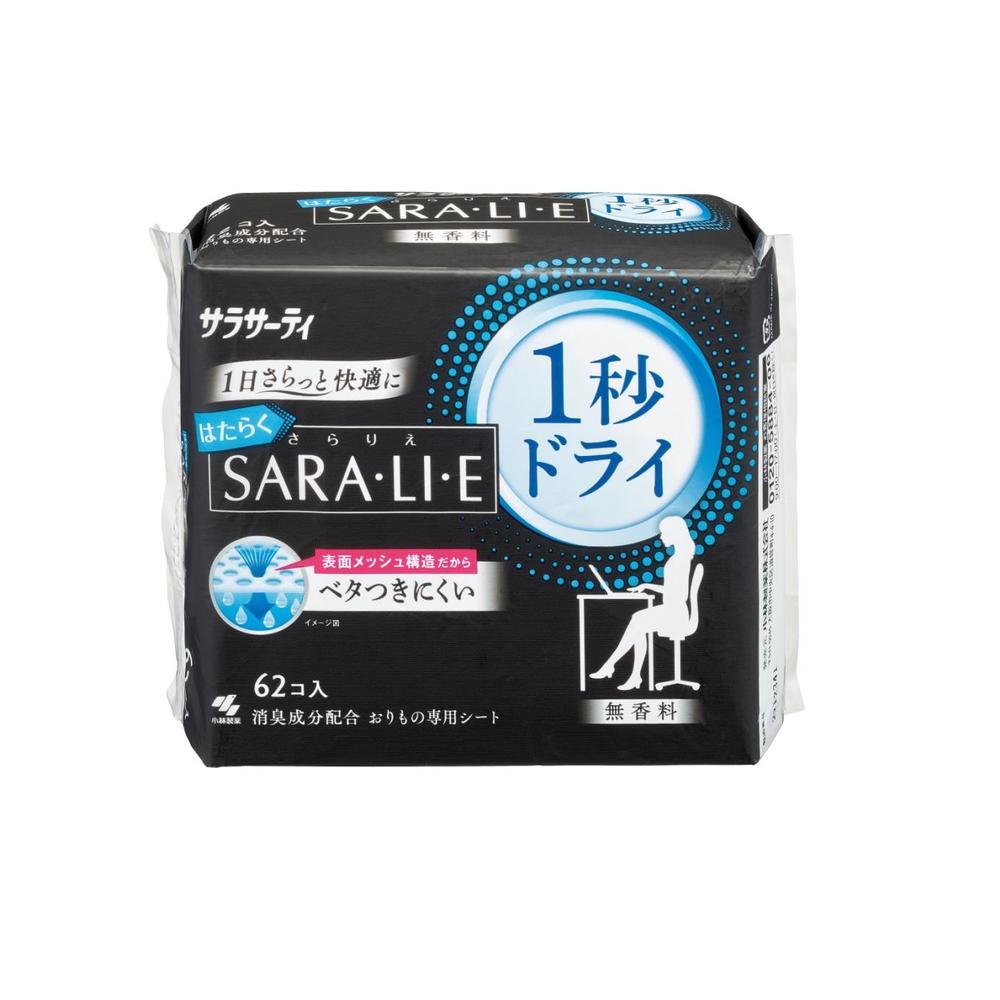 Kobayashi Pharmaceutical Sarasati Working SARA・LI・E 1 Second Dry - 62 Pieces