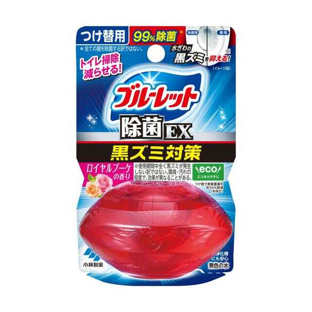 Kobayashi Pharmaceutical Liquid Bluelet Oka Dake Disinfectant EX Refill, Royal Bouquet 67ml