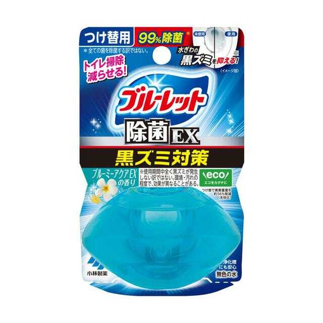 Kobayashi Pharmaceutical Liquid Bluelet Okudake Disinfectant EX Refill Blooming Aqua EX Scent 67ml
