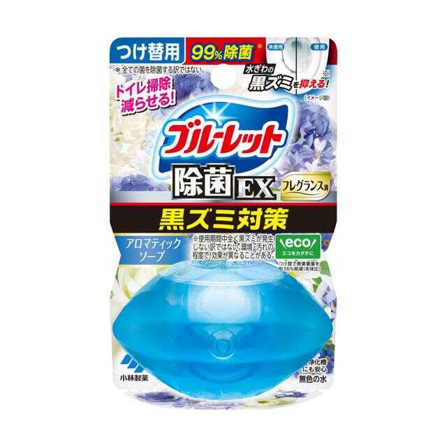 Kobayashi Pharmaceutical Liquid Bluelet Toilet Cleaner EX Fragrance Refill Aromatic Soap 67ml