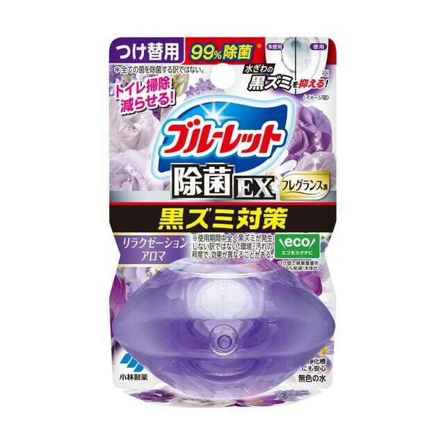 Kobayashi Pharmaceutical Liquid Bluelet Okudake Disinfectant EX Fragrance Refill Relaxation Aroma 67ml