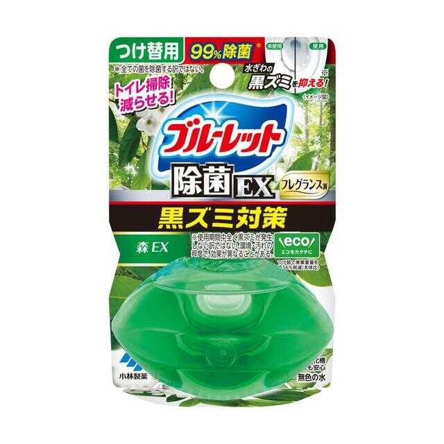 Kobayashi Pharmaceutical Liquid Bluelet Oka Dake Disinfectant EX Fragrance Refill, Forest EX Scent 67ml