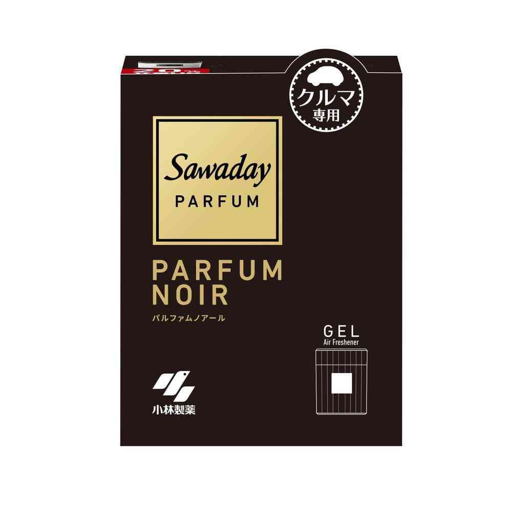 Kobayashi Pharmaceutical Sawaday Car Gel Perfume Noir 110g