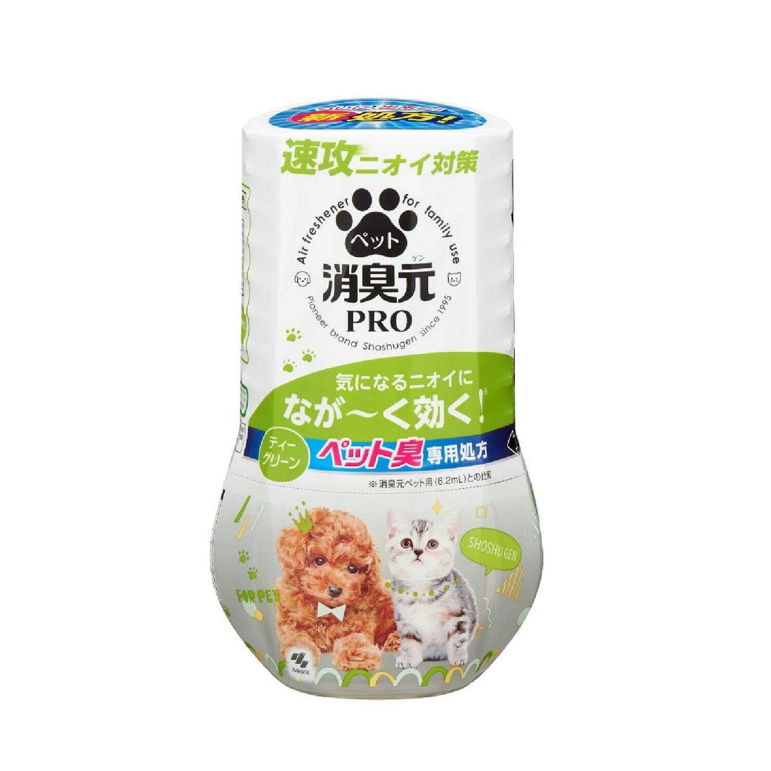 Kobayashi Pharmaceutical Deodorizer PRO Pet Tea Green 400ml
