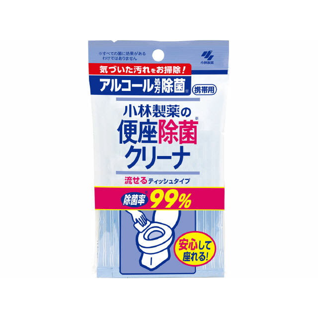Toilet Seat Disinfecting Cleaner Portable Tissue Type 10 Sheets