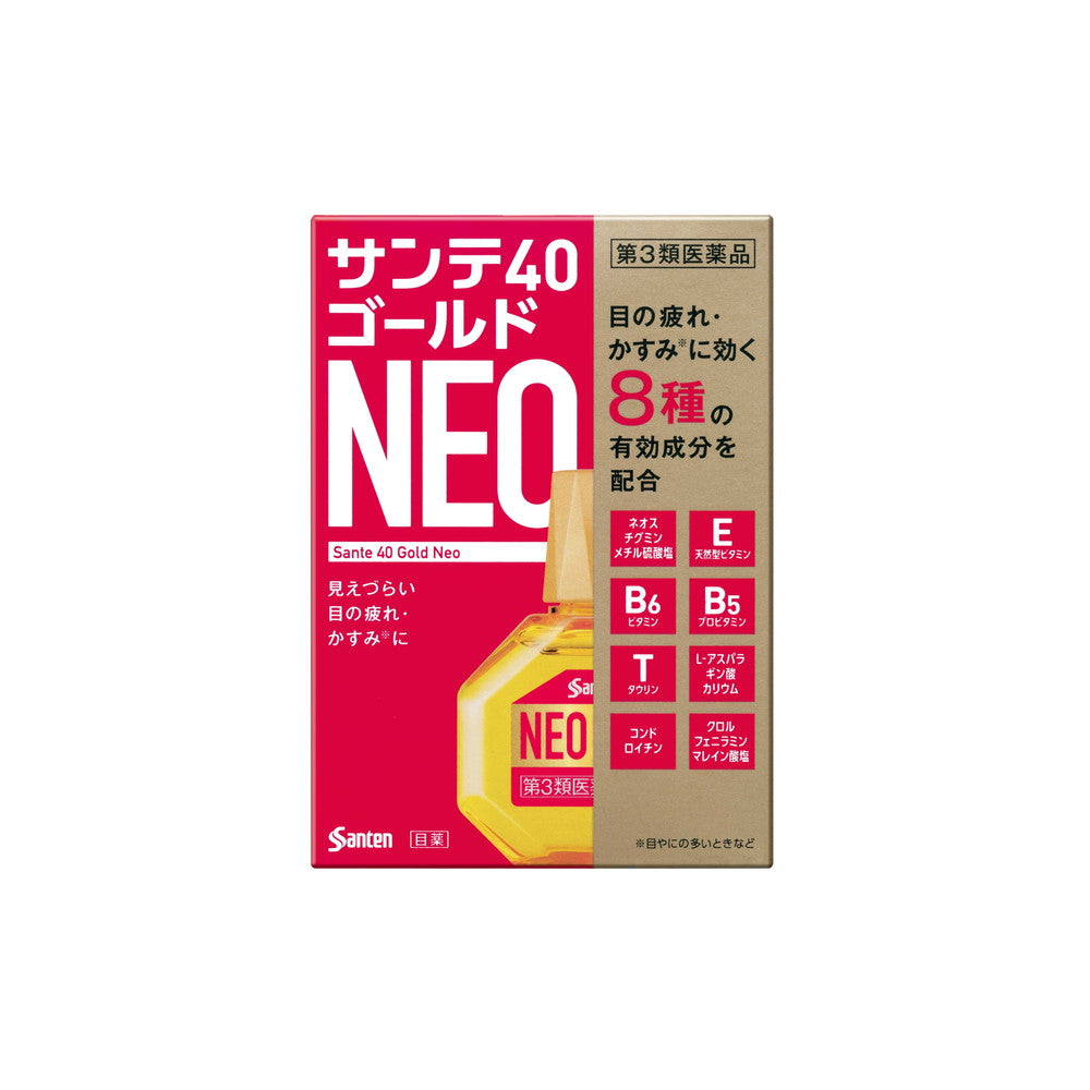 Santen Pharmaceutical Sante 40 Gold Neo 12ml