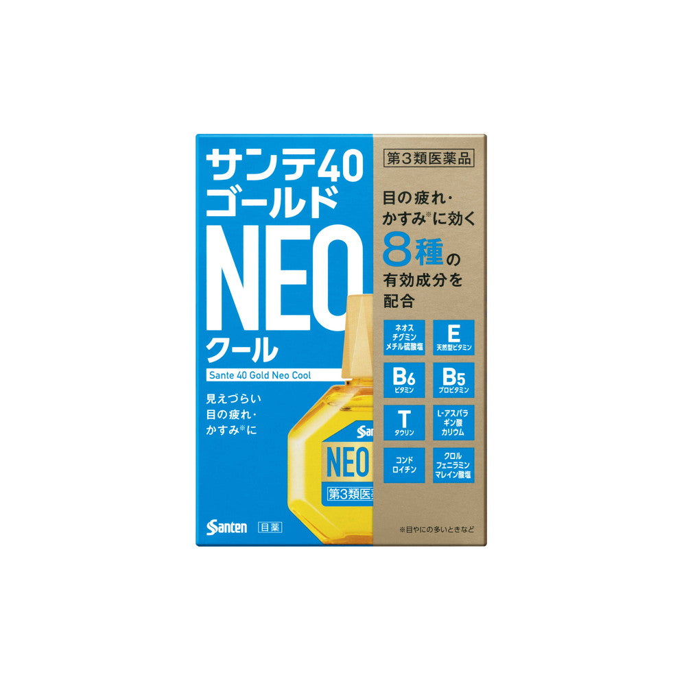 Santen Pharmaceutical Sante 40 Gold Neo Cool 12ml