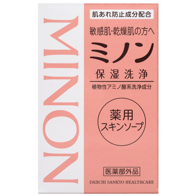 [Quasi-Drug] Minon Medicated Skin Soap 80g