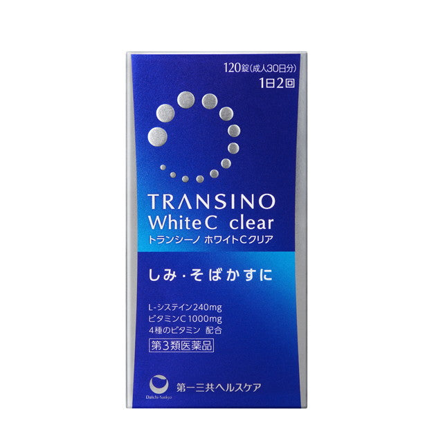 Transino White C Clear 120 Tablets