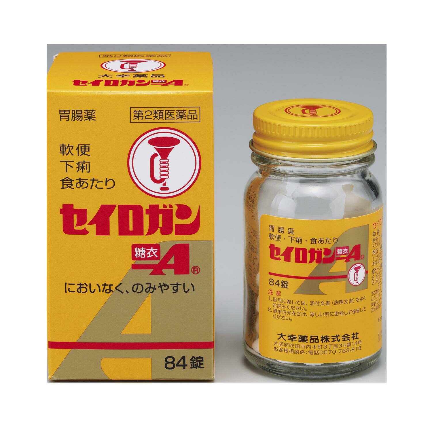 Daiko Pharmaceutical Seirogan Coated A 84 Tablets