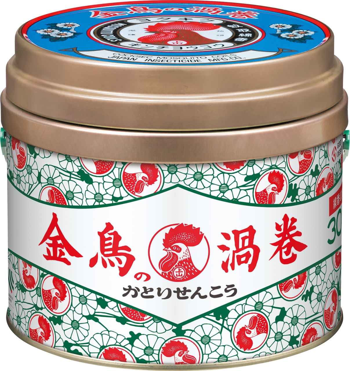 Dainihon Jochugiku Kincho Mosquito Coil (with Coil Holder) 30 Rolls Set