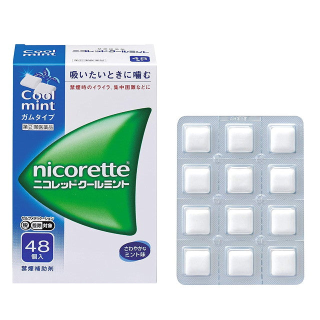 Nicorette Cool Mint 48 Pieces
