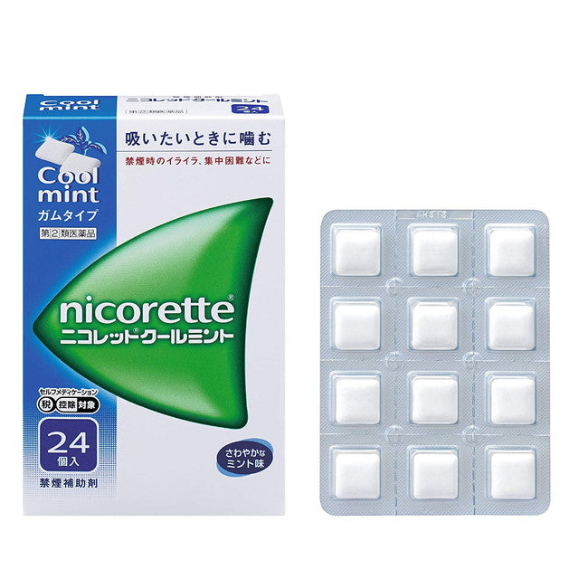 Nicorette Cool Mint 24 Pieces