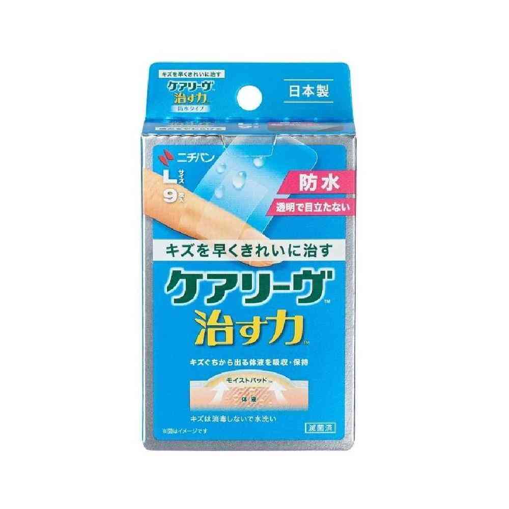 [Medical Device] Nichiban Care Leave Healing Power Waterproof Type CNB9L L Size 9 Pieces