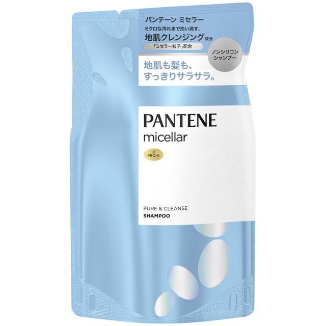 P&G Pantene Micellar Pure & Clean Shampoo Refill 350ml