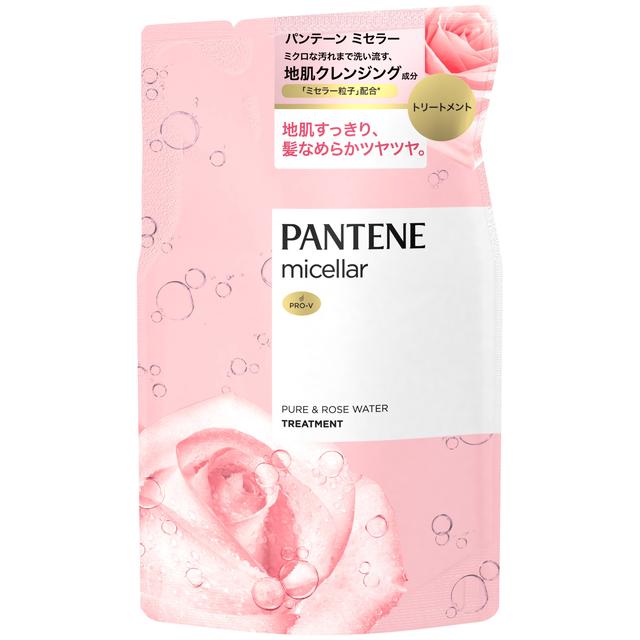 P&G Pantene Micellar Pure & Rose Water Treatment Refill 350g