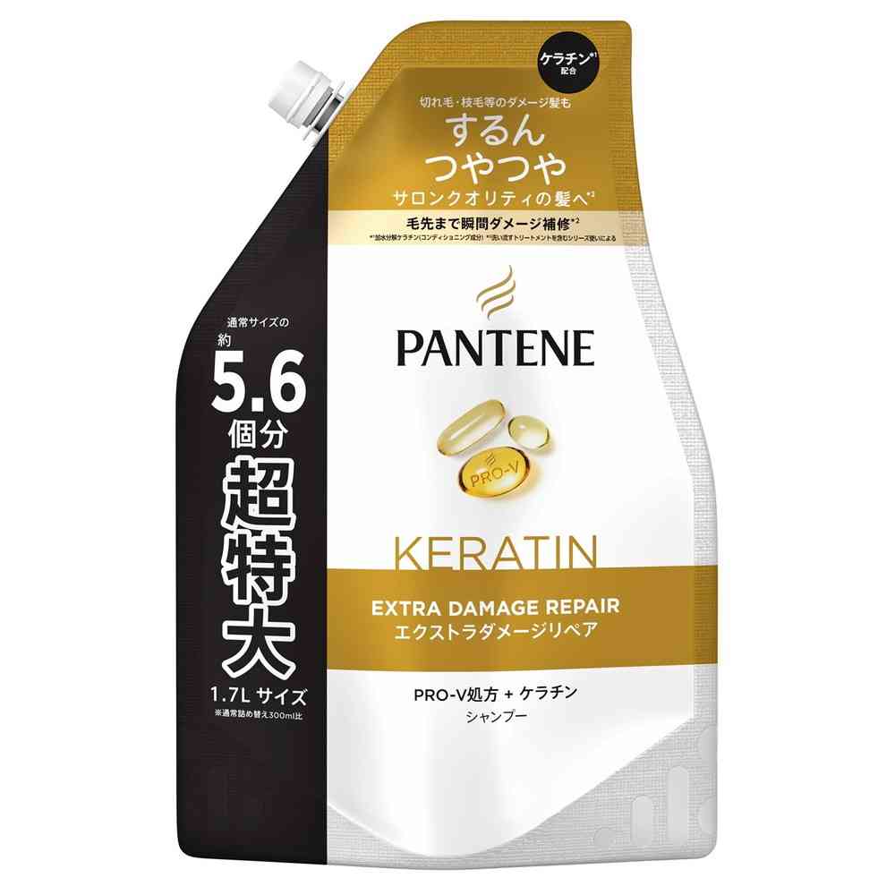 P&G Pantene Damage Shampoo Refill Super Size 1700ml