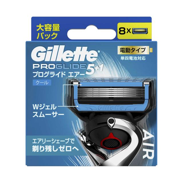 P&G Gillette ProGlide Air 5+1 Cool Electric Replacement Blades (8 Pack)