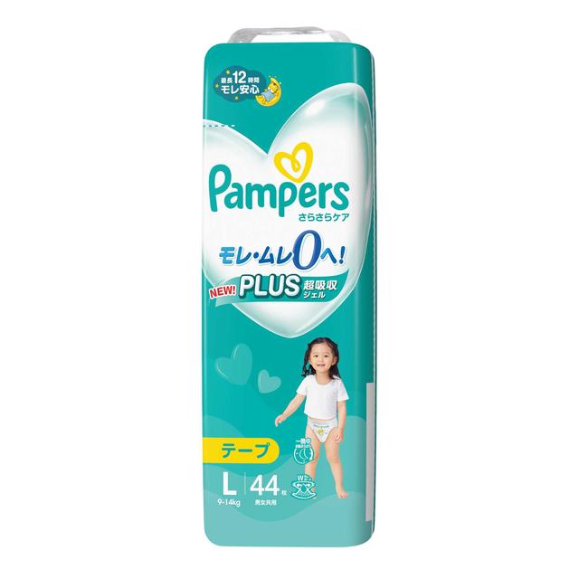 Pampers Tape Super Jumbo L 44 Sheets