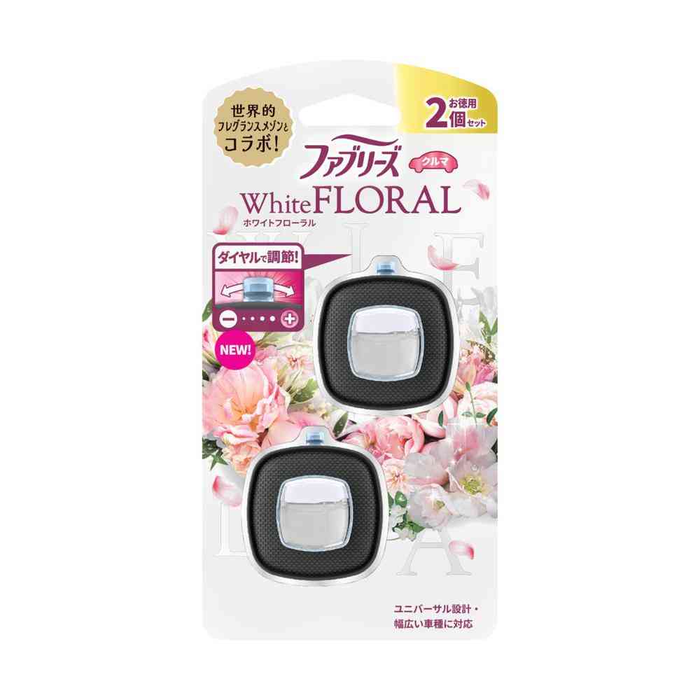 P&G Febreze Easy Clip White Floral (2.4mL x 2)