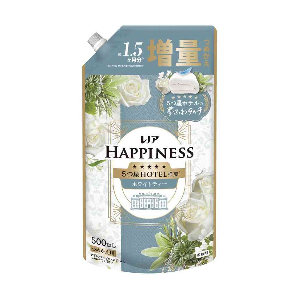 P&G Lenor Happiness Dream Soft Touch White Tea Scent Refill 500ml