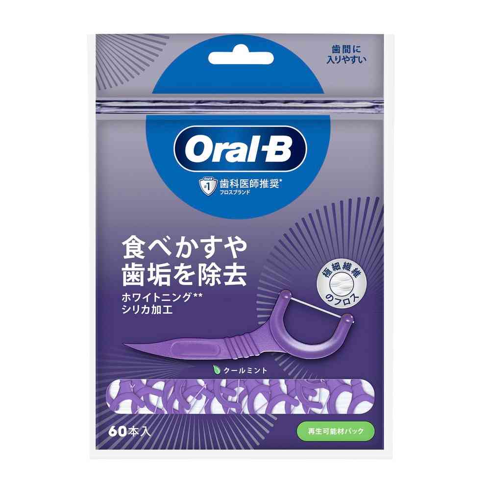 P&G Oral-B Floss Pick Whitening 60 Pieces