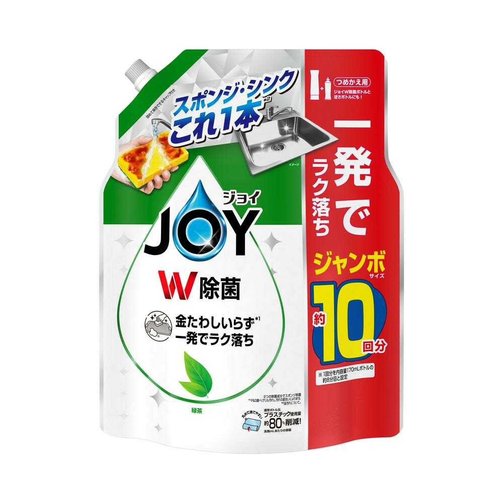 P&G Joy W Deodorizing Green Tea Refill Jumbo 1300ml