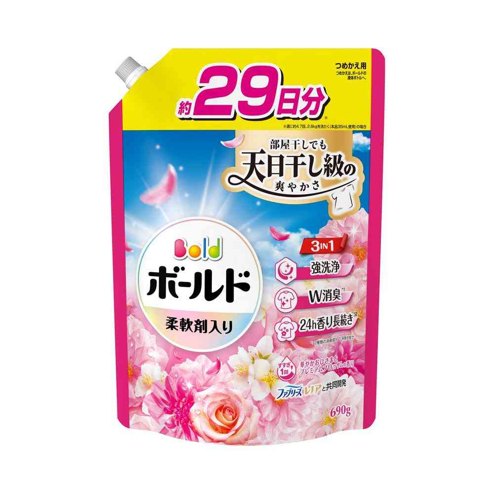 P&G Bold Gel Premium Blossom Refill Extra Large 690g
