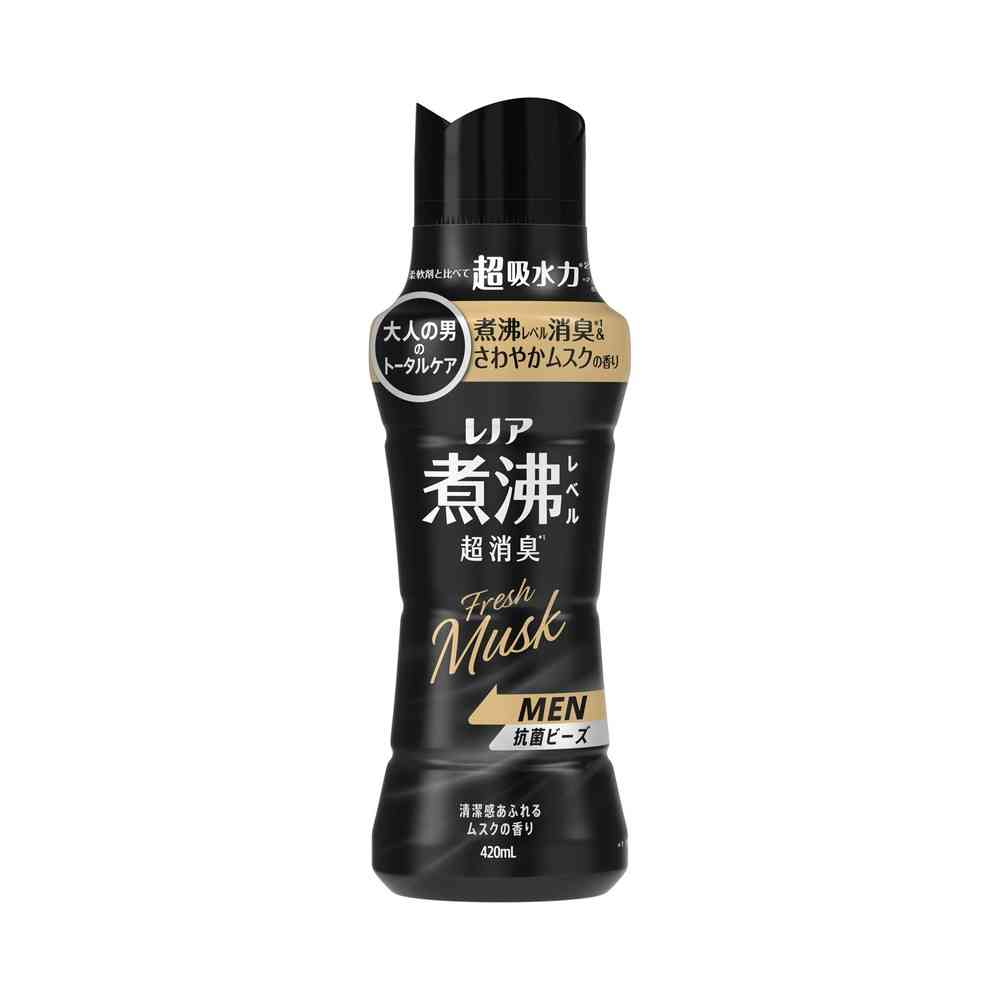 P&G Lenor Boiling Level Deodorizing Antibacterial Beads MEN Fresh Musk Scent 420ml