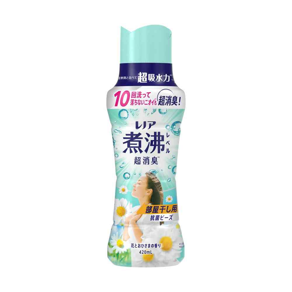 P&G Lenor Boiling Level Deodorizing Antibacterial Beads Room Drying Floral and Sunshine Scent 420ml