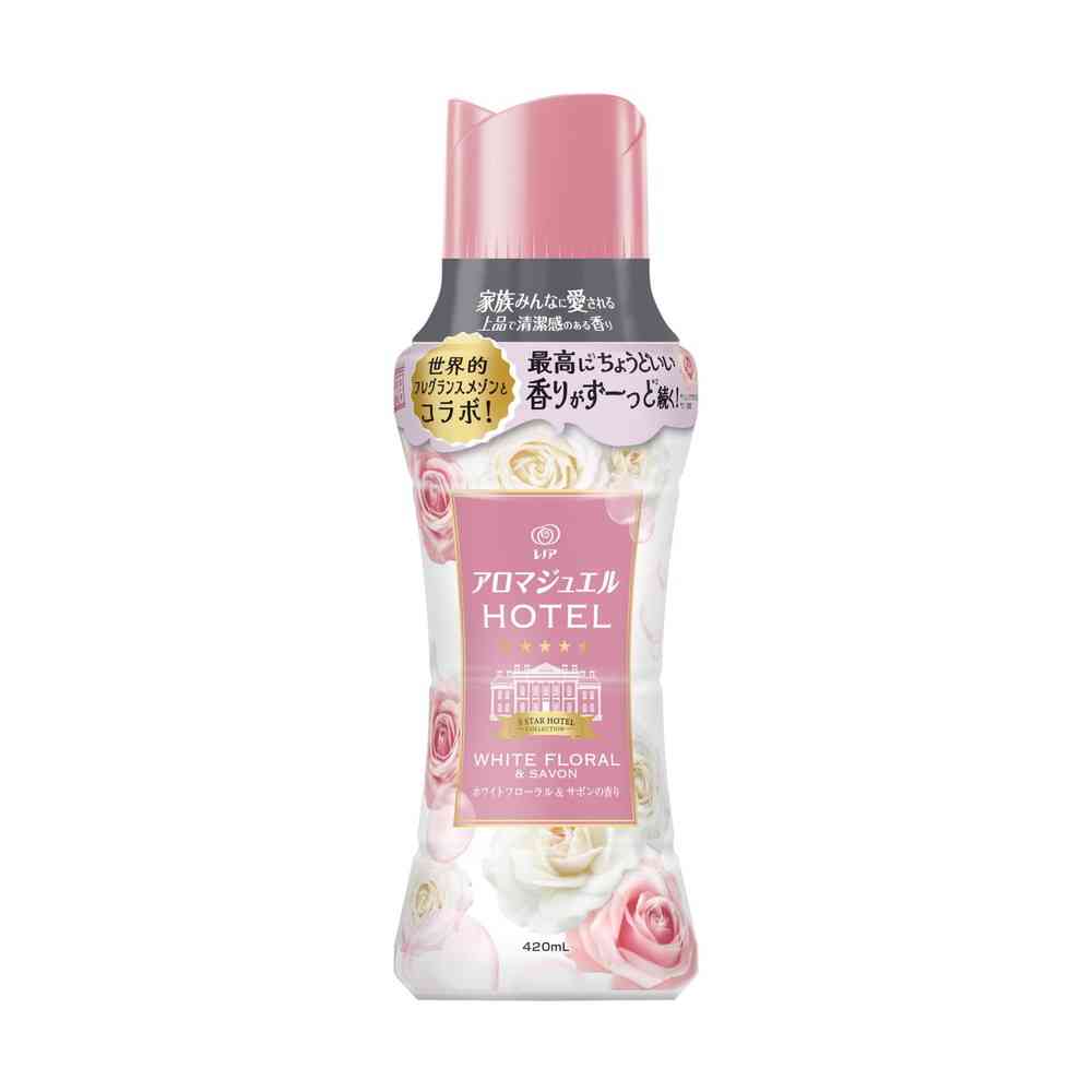P&G Lenor Aroma Jewel White Floral & Soap Scent 420ml